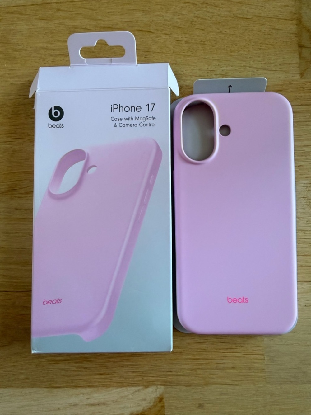 Beats Pink iPhone 17 Case with MagSafe Open Box New